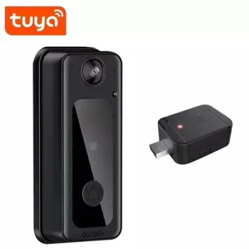 Дверной звонок Tuya с Wi-Fi и управлением через приложение, 720p