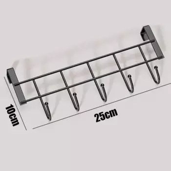 Дверные крючки из нержавеющей стали, 5 штук