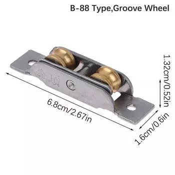 Дверные ролики HUXUAN 77/88 серии из нержавеющей стали