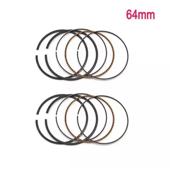 Двигатель для мотоцикла Honda Steed400 SHADOW400 BROS400 VLS400 VLX400 VRX400 NV400 NV400 NC25E NC34 NC36, 64 ~ 64,5 мм, поршень и кольца