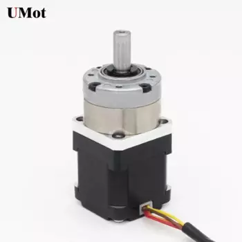 Двигатель-редуктор Umot 4,5 в 1 а Nema14 35 мм, планетарный редуктор, шаговый двигатель с 1,8 градусами для 3d-рисования