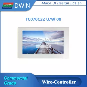 DWIN 7,0 дюймовый 1024*600 термостат IPS TFT емкостный сенсорный экран Wi-Fi проводной контроллер 16,7 М цвета умный телефон IOT