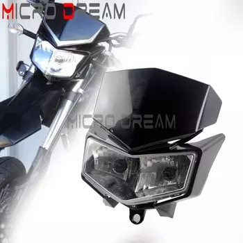 Двойная фара и переднее крыло для Kawasaki KLX250 2008-2019 KLX250S 2009-2019 D-Tracker X 250 2009-2019 KLX250SF 2009-2010