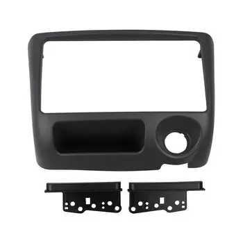 Двойная Рама для автомобильного радио 2 Din, подходит для Toyota Vitz, комплект для приборной панели, стерео, GPS, DVD-плеер, устанавливаемая панель с объемной отделкой, радиоприемник