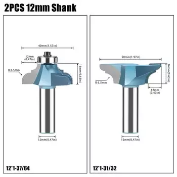 Двойная римская окантовка фреза RCT