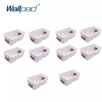 Двойная сухая подкладка Wallpad для гипсокартона сухая стена 35 мм 47 мм Глубина огнестойкий безопасный материал 146x86мм