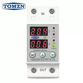 Защитник напряжения TOMZN TOVPD1-63-VA