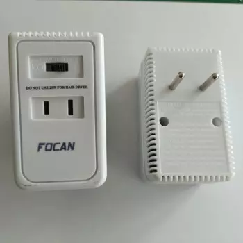 Двойной конвертер мощности для путешествий 0-1875 ватт от 220 до 110 вольт 26 Вт-1875 Вт США