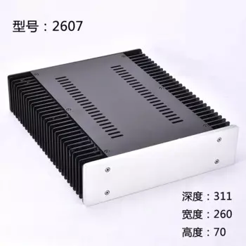 Двойной радиатор серии BRZHIFI BZ2607, алюминиевая фотовспышка для усилителя мощности