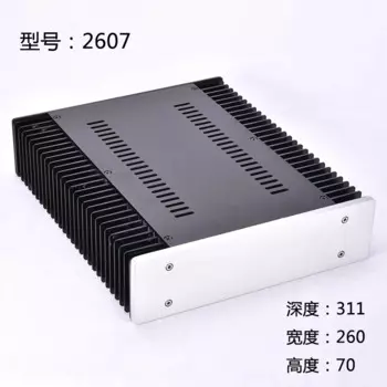 Двойной радиатор серии BRZHIFI BZ2607, алюминиевая фотовспышка для усилителя мощности
