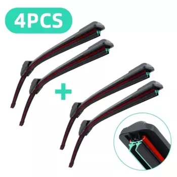 Двойной резиновый автомобильный дворник для Nissan Qashqai J11 J10 Qashqai, передние щетки стеклоочистителя, щетки, резак, аксессуары для ветрового стекла