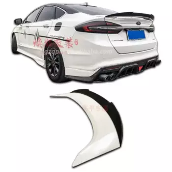 Двойной задний спойлер, подходит для 2013-2020 гг., задний спойлер mondeo yixiang, комплект из углеродного волокна для заднего крыла