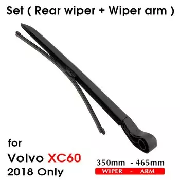 Дворники для лобового стекла заднего стекла для Volvo XC60 хэтчбек 350 мм 2018 только автомобильные аксессуары