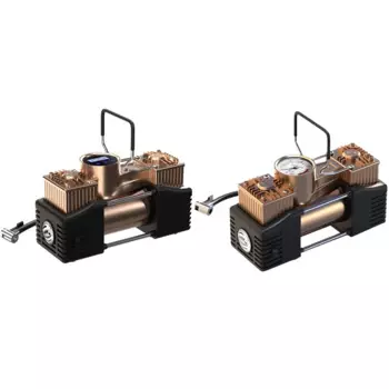 Двухцилиндровый автомобильный воздушный насос AU05, 12 В, автомобильный воздушный насос, автомобильный воздушный насос для шин, Автомобильный Электрический воздушный насос