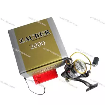 Двухцветная алюминиевая катушка для пресноводной рыбалки