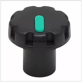 Двухцветная пластиковая ручка 15*14 Крышка ручки потенциометра Крышка переключателя регулировки громкости