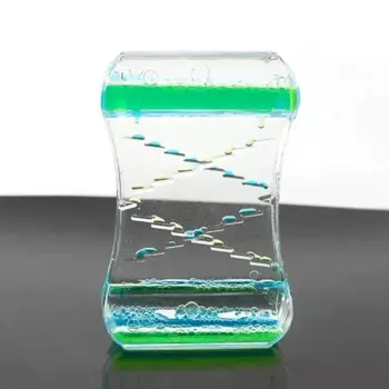 Двухцветные песочные часы Dripping Oil Slide