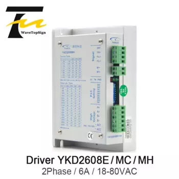 Двухфазный Драйвер шагового двигателя YAKO YKD2608MC YKD2608E YKD2608MH, подходит для 57 86 последовательного использования для гравировального станка с ЧПУ