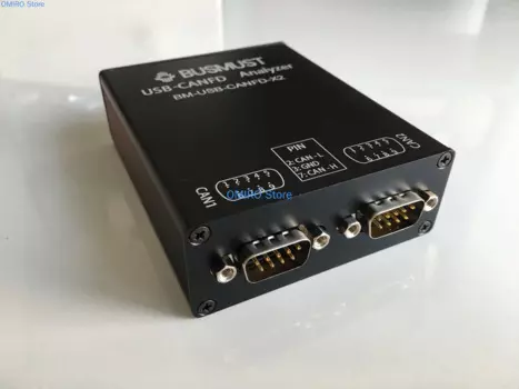 Двухканальный анализатор Can, анализатор Canfd, USB для хост-компьютера Canfd Busmaster
