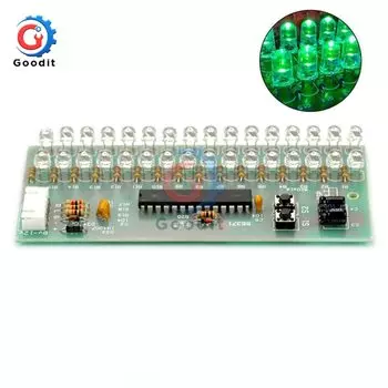 Двухканальный VU-метр Gaqqee зелёный