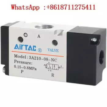Двухпозиционный трехходовой пневматический регулирующий клапан 3A110/210/310-M5/06/08/10NC/NO пневматический регулирующий клапан