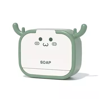 Двухрядная мыльница MOONBIFFY синяя из пластика