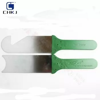 Двухсекционная дверная вставка из мягкой нержавеющей стали, материал 0,2 мм для ремонта автомобилей, слесарные инструменты