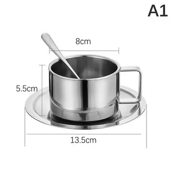 Двухслойная чашка из нержавеющей стали BIGHSM