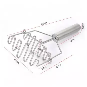 Двухслойная картофельная давилка MEXQCH из нержавеющей стали