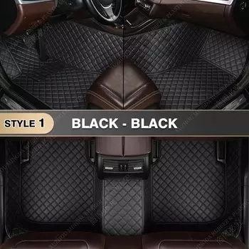 Двухслойные автомобильные коврики на заказ для Tank 500, 5 мест, 2022 2023, подушечки для ног, коврики, аксессуары для интерьера