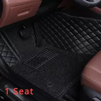 Двухслойные индивидуальные 3D автомобильные коврики для BMW X5 E53 1999-2006 E70 F15 G05 2018-2023 Ix 2023, аксессуары для интерьера