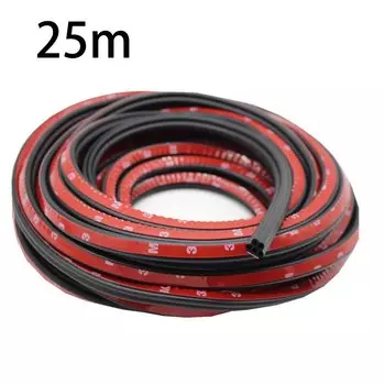 Двухслойные резиновые уплотнительные ленты для дверей автомобиля, авто уплотнительные наклейки для окна, крышка двигателя, дверной багажник, звукоизоляционный уплотнитель