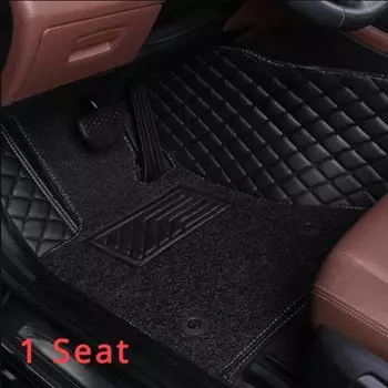 Двухслойный индивидуальный 3D автомобильный напольный коврик для Mercedes Benz ML Class W166 W164 G Class W463 GLK аксессуары для интерьера