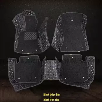 Двухслойный индивидуальный 3D автомобильный напольный коврик для Audi Q4 E-tron 2022 2023 Q5 E-tron Q5 Sportback аксессуары для интерьера