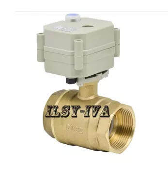 Двухсторонний моторизованный шаровой клапан DN32, AC/DC 9 ~ 24 В с отзывы сигнала