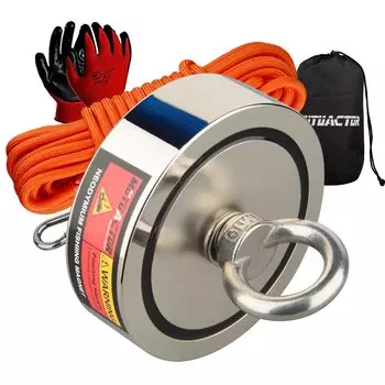 Двухсторонний супермощный магнит AMAZING-MAG D48NI606775107NI