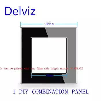 Двухсторонний выключатель Delviz с USB зарядкой