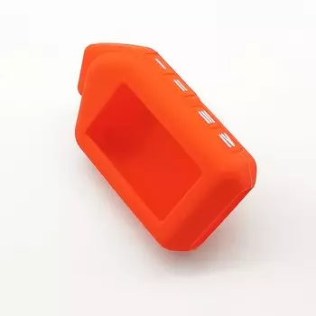 Двусторонний ЖК-брелок с дистанционным управлением, силиконовый чехол для ключей для Sher-khan Mobicar A Mobicar B, русская версия, 2-сторонняя автомобильная сигнализация