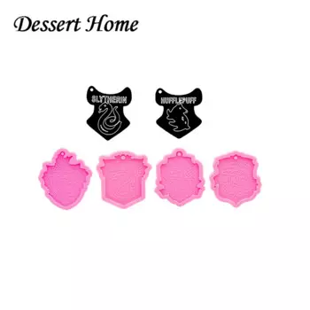 Силиконовые формы для эпоксидной смолы DY0085 розового цвета