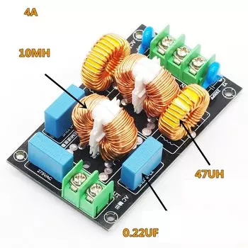 Dykbcells 3-ступенчатый фильтр электромагнитных помех 4A 10A 20A