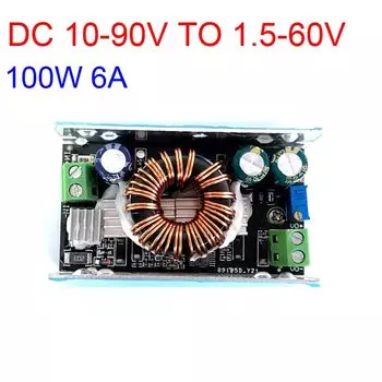 DYKBmetered понижающий преобразователь напряжения 100 Вт 10-90В до 1,5-60В