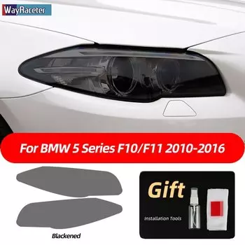 Дымчатая Черная защитная пленка из ТПУ для автомобильных фар BMW F40 F22 F44 F30 F31 G20 F34 F32 F36 F10 G30 F06 F07 F12 F01 G11