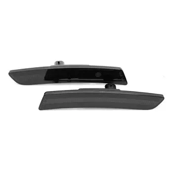 Дымчатый для Cadillac CT6 2016 2017 2018 2019 2020 CT6-V 2019 2020 передний янтарный светодиодный бампер, боковые габаритные огни, указатели парковки