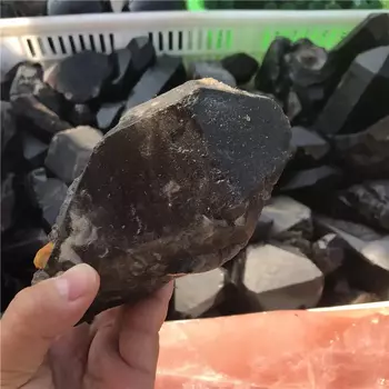 Дымчатый кварц с черным кристаллом RongDe Jewelry