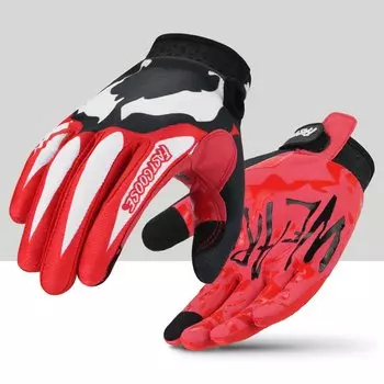 Дышащие Мотоциклетные Перчатки, Летние Сетчатые Гоночные Перчатки, Совместимые С Сенсорным Экраном, Унисекс