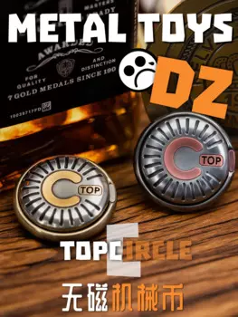 Dz.TOP-C немагнитная Механическая Гироскопическая металлическая игрушка с цветовой схемой, декомпрессионная черная технология для переноски