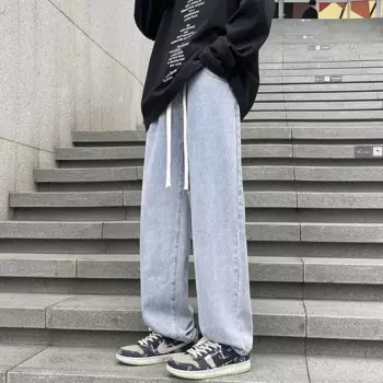 Джинсы-карго мужские в стиле хип-хоп