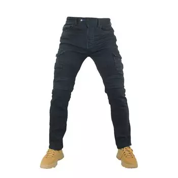 Джинсы мотоциклетные мужские, классические брюки для езды на машине, летние