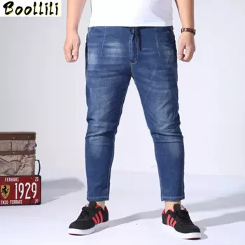 Джинсы мужские длинные эластичные, большие размеры 2XL-6XL