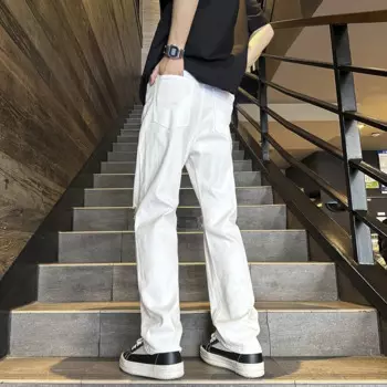 Джинсы мужские и женские винтажные прямые брюки